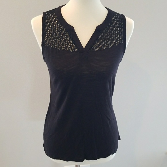 Black Sleeveless Top - Picture 2 of 3